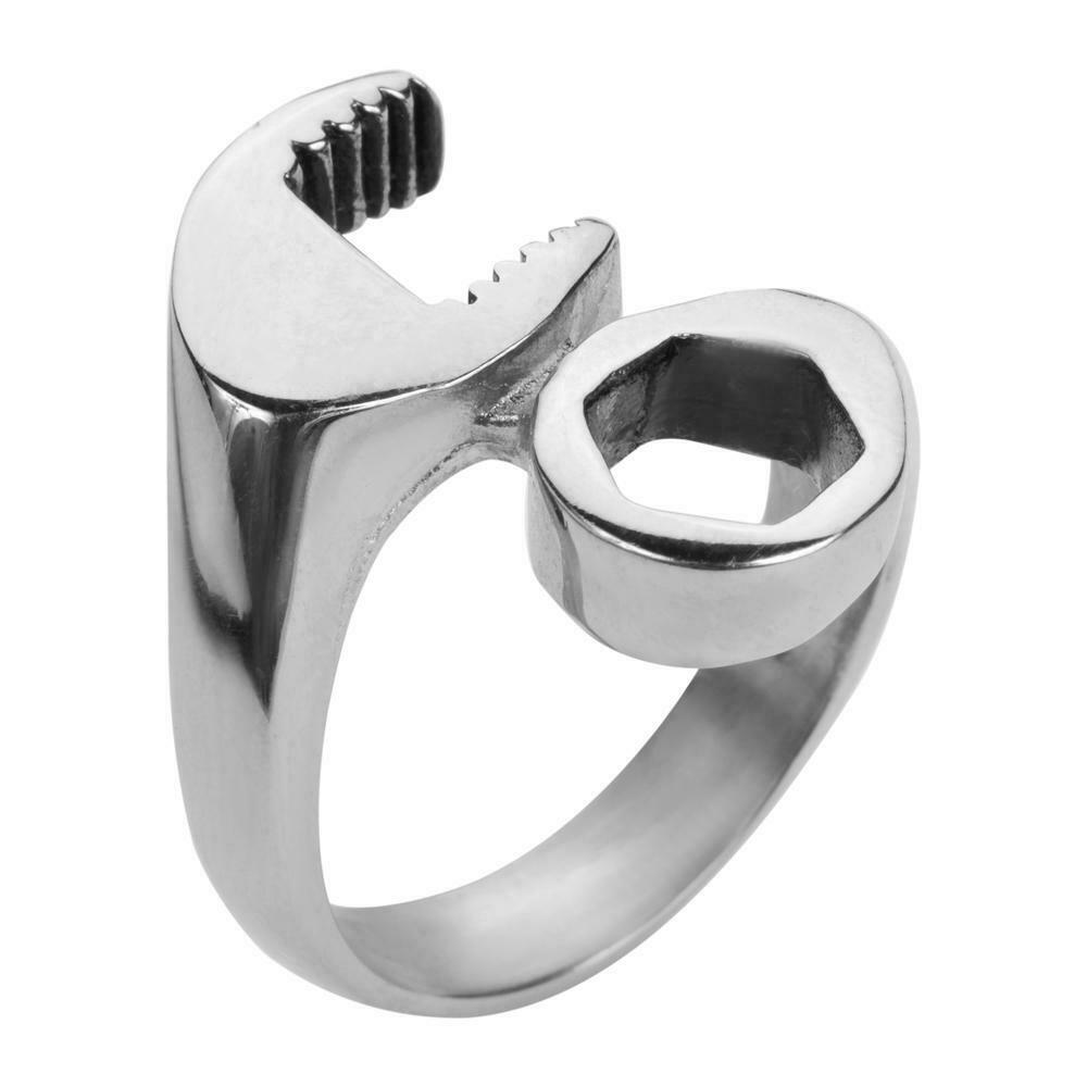 Men's Wrench Ring Mechanics Stainless Steel 32
