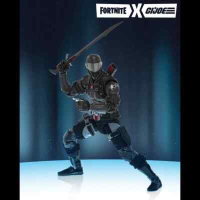 GI JOE 6 INCH CLASSIFIED Fortnite Snake Eyes Zero Point Ed Action Figure mib