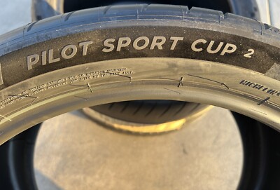 TWO NEW 325/30ZR21 Michelin Pilot Sport Cup 2 Tires Porsche 911