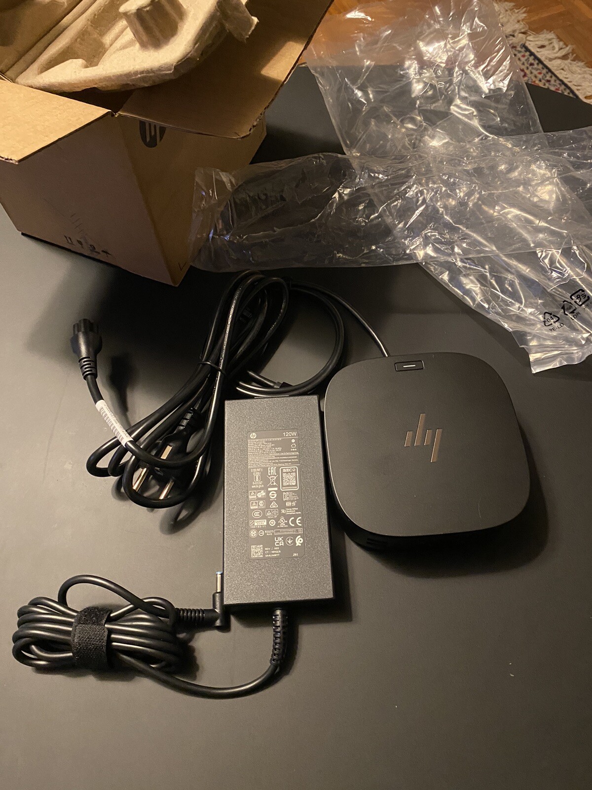 HP USB-C G5 station de charge et double écran pour le télétravail