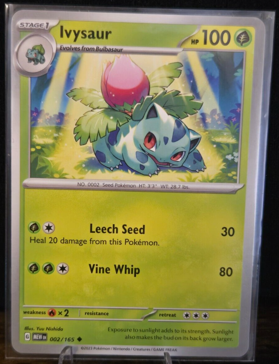 Pokémon TCG - Ivysaur - 2/165 - SV: 151 | eBay