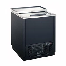 U-STAR USGF-1L 26" Black Glass Froster, 90 Mugs Capacity