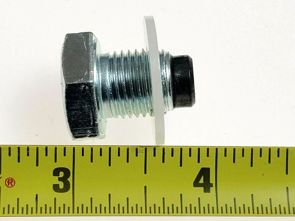 Magnetic Engine Oil Pan Change Drain Plug Bolt 1/2"-20 Threads Fits Chrysler D - Image 3 of 4