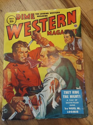 Dime Western Magazine May 1945 Collectable  Vintage