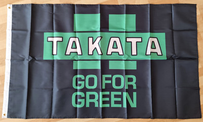TAKATA Fahne Flagge Skyline Toyota Supra Civic Evo STI GTR S2000 350Z 370Z NSX Z