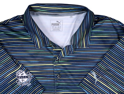 PUMA LARGE TOUR GOLF POLO SHIRT PERFORMANCE COUNTRY CLUB Fort Lauderdale fl 1926
