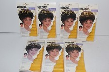 VELCRO Brand Classic Stylers Hair Rollers 3/8 Yellow Lot of 7 pks 56 Total New