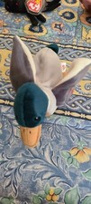 Ty Beanie Baby - JAKE the Mallard Drake Duck 1997 5 inch - Animal Toy