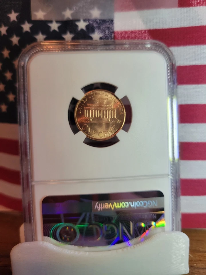 1995 Lincoln Memorial  **Doubled Die Obverse**   NGC  MS68RD  ""Freshly Graded"" - Image 2 of 4