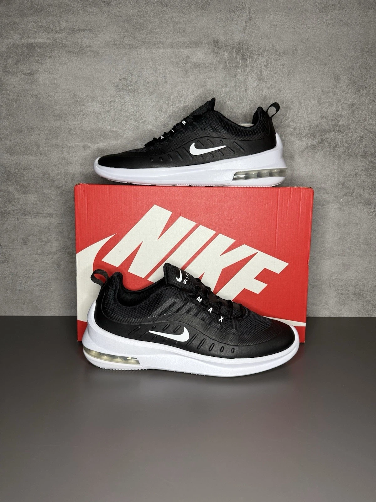 Nike Air Max Axis nero bianco UK7.5 AA2146 003 venditore di fiducia spedizione veloce