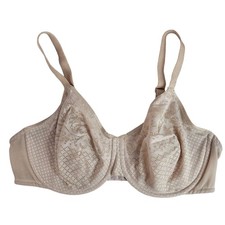 Wacoal Visual Effects Minimizer Bra Beige 38DD Underwire Seamless 857210 READ
