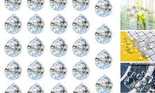 Crystal Prism Ball Sun Catcher - Pack 20mm Hanging Decor for 20mm-24pack 24