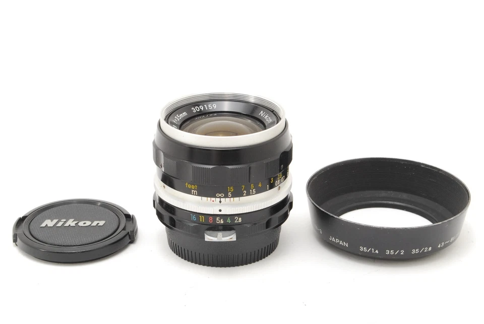 [Casi COMO NUEVO] Lente MF gran angular Nikon Non Ai Nikkor-s Auto 35 mm... - Imagen 2 de 4