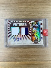 Justin Jefferson-2020 Panini Legacy Futures Dual Patch Auto RC /50 Sealed