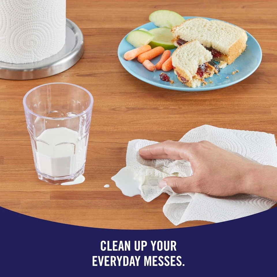 Sparkle Pick-A-Size Paper Towels Spirited Prints 6 Double Rolls = 12 Regular - Image 3 of 4