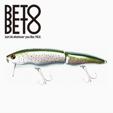BETOBETO HOO 155F RAINBOW TROUT Color 1.3oz Floating Swimbait NEW Japan