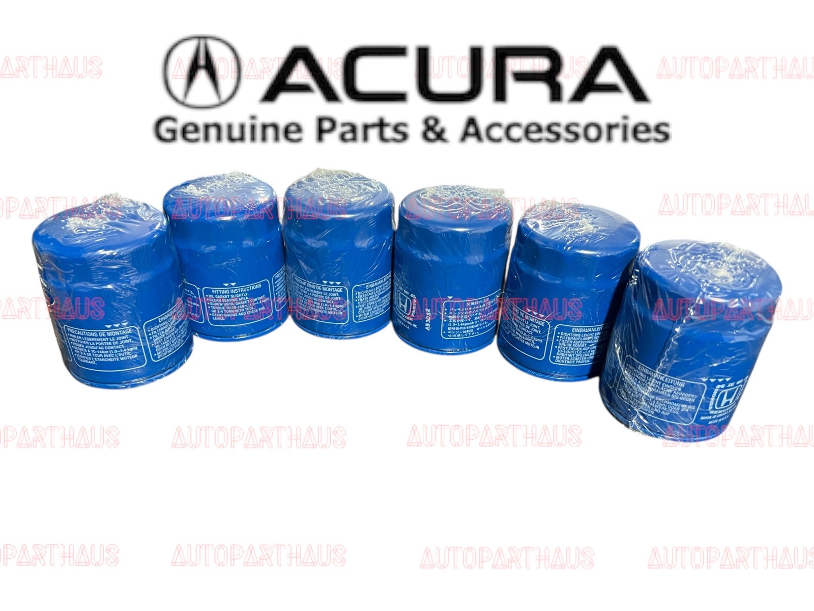 6 Pack Genuine Oem New