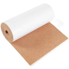 Self-Adhesive Cork Roll, 98.4 X 5.9 Inch Thick Cork Boards for Walls 1 Mm Corks