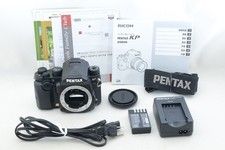  Near Mint Pentax KP Black DSLR Camera Body Shutter Count 22925 7618 J1019F