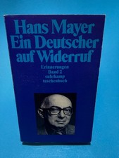 Ein Deutscher auf Widerruf Erinnerungen