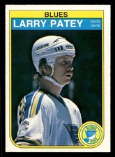 1982-83 O-Pee-Chee #308 Larry Patey St. Louis Blues