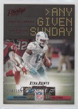 2021 Panini Prestige Any Given Sunday Xtra Points Red 274/299 Jarvis Landry 0ms5