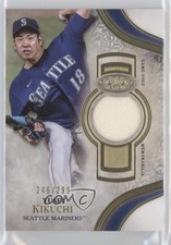 2021 Topps Tier One Tier One Relics 246/299 Yusei Kikuchi #T1R-YK 10ba