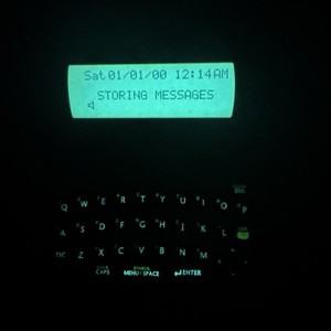 Pager (talkie-walkie) Motorola Talkabout Way - Modèle A06PKB5806AA - Transparent Bleu/Royal - Occasion Excellente état
