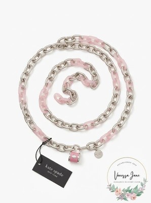 Kate Spade New York Lock and Spade Chain Link Belt, L/XL | eBay display picture 1