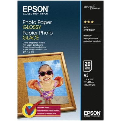 Epson Photo Paper Glossy A 3 20 Blatt 200 g