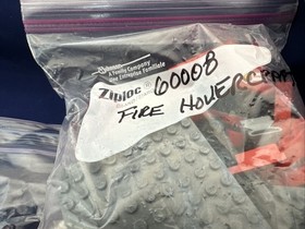 LEGO CITY: Fire Hovercraft (7944). Missing Box and Instructions Incomplete 