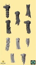 Loincloths x 10 - Salamanders - Greytide Studio - Anvil Wardens