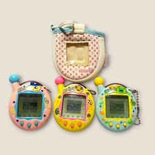 Bandai Tamagotchi Plus Ciao 30 Mametchi Memetchi Kuchipatchi with Cover Set of 3