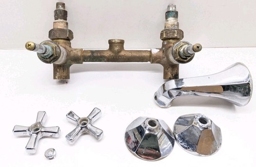 Vintage Wide American Standard Shower Bathtub Bathroom Valve Manifold ...