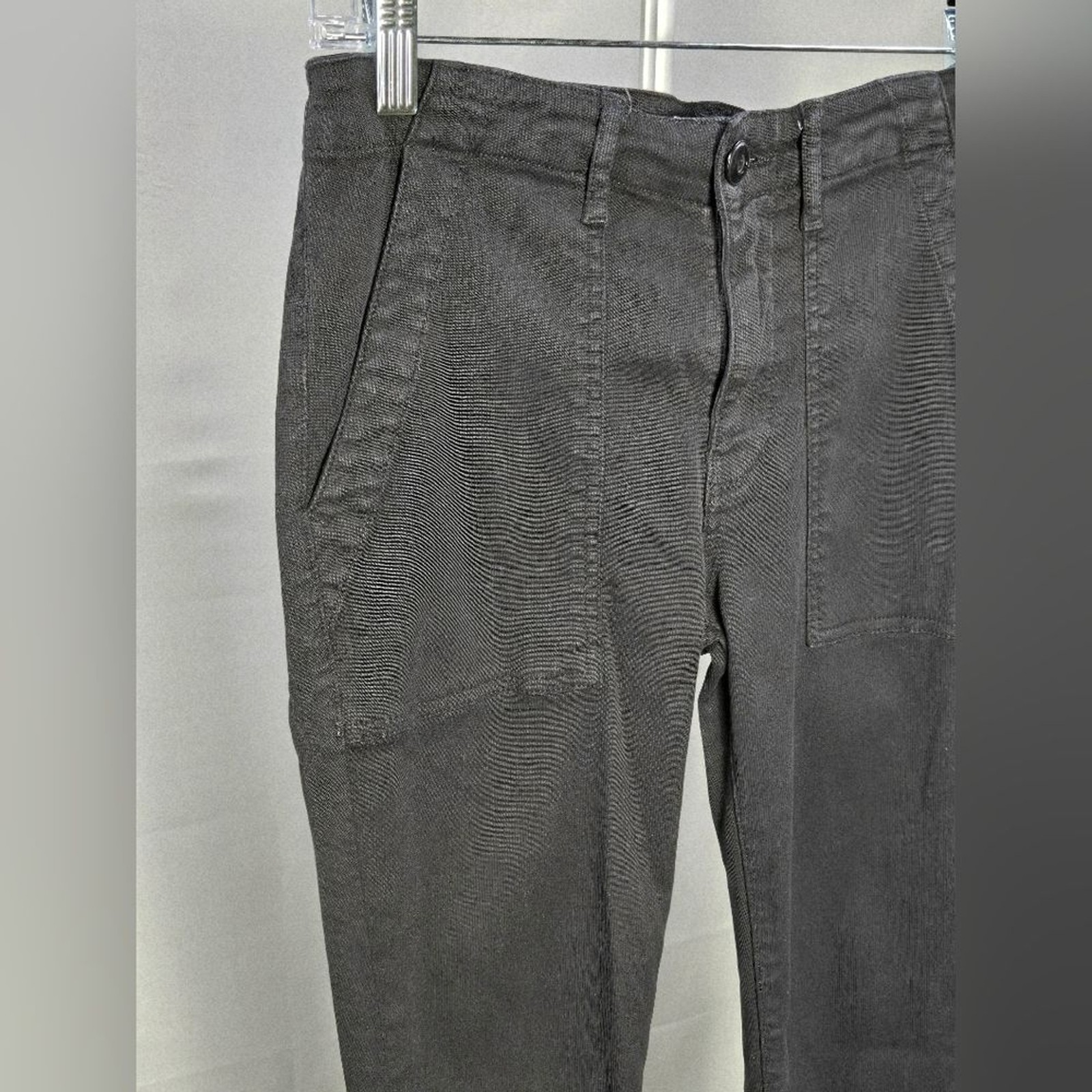 The Great. Black Corduroy Elevated Basic Quiet Lu… - image 2