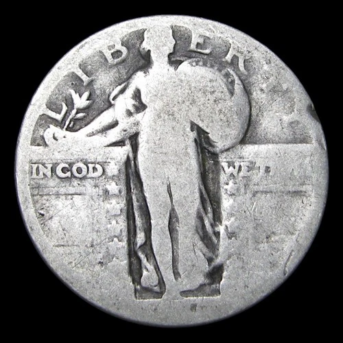 1921 Standing Liberty Quarter Silver --- Nice Coin --- #PP772