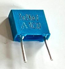 Image of 2.2nF 2200pF 63V 10% 125 °C 5MM POLYESTER MKT CAPACITOR (X5) EPCOS fca13.5