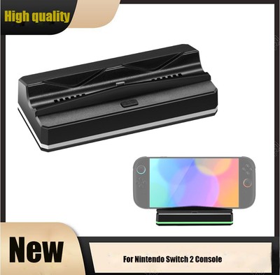 3 Speed Cooling Fan Charging Dock with RGB Light For Switch 2 Console Parts SDE