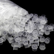 Tattoo Ink Caps Jconly 1000Pcs Tattoo Ink Cups Pigment Caps With Base Sizes ...
