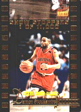 1995 SIGNATURE ROOKIES DRAFT DAY SHOW STOPPERS /11,000 DAMON STOUDAMIRE D3 11V57