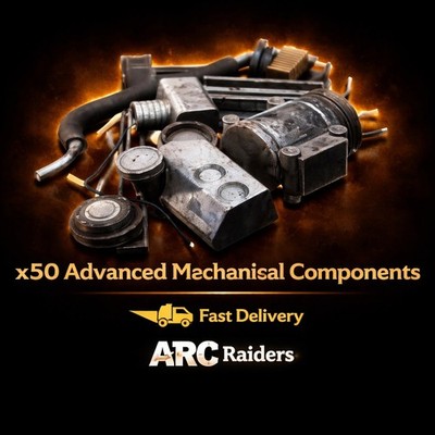   Arc Raiders   50x Advanced Mechanical Components   ( PS5 / Xbox / PC )