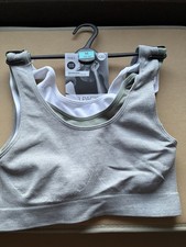 BNWT Marks and Spencer M&S 3 x crop top bra size M medium (12-14)