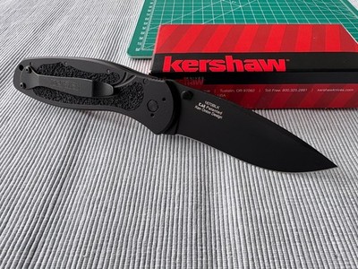Kershaw  1670BLK Blur Black Ken Onion Taschenmesser