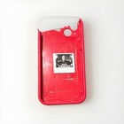 designer broken red phone case including absolute cinema sticker￼￼ — photo 2