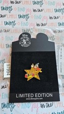 DS Disney Sorcerer Mickey and Brooms - Fantasia - Gold Hollywood Star Pin 52615