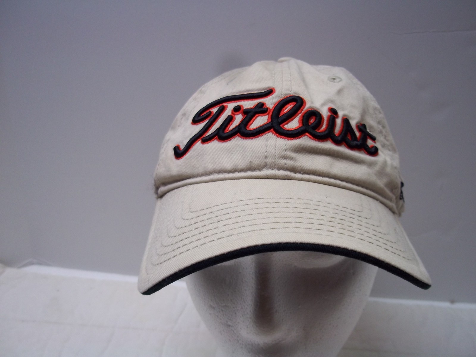 Titleist Beige Hat Cap Adjustable - image 1