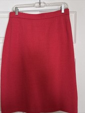 St. John Bright Pink Skirt Size 10