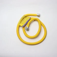 BrassCraft Gas Connector 1/2" OD x 48" L  60500 BTU/HR - No Fittings