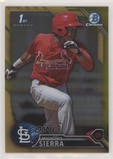 2016 Bowman Chrome Prospects Gold Refractor 11/50 Magneuris Sierra #BCP212 0kb5