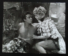 CAROLE LANDIS Leggy VICTOR MATURE Shirtless Original Vintage 1942 Fox Photo